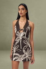 Palm Springs Bead Mini Dress