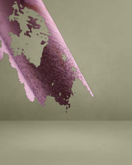 Purple Floral V Neck Ruffle Sleeveless Mini Dress