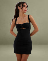 Shadi Mini Dress in Black