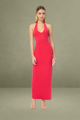 Stella Halter Maxi Dress