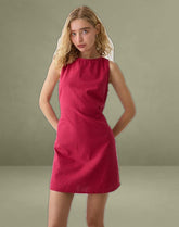 Ayana Mini Dress in Adrenaline Red