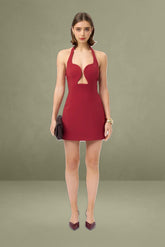 Alto Low Cut Mini Dress