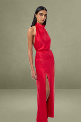 Palermo Halter Maxi Dress