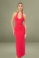 Stella Halter Maxi Dress