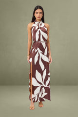 Wynnie High Cowl Maxi Dress