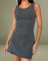 Onami Mini Dress in Grey