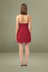 Alto Low Cut Mini Dress