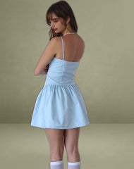 Lavani Mini Dress Powder Blue