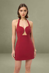 Alto Low Cut Mini Dress