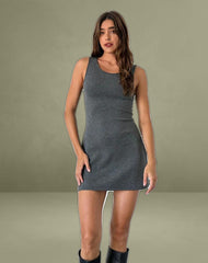 Onami Mini Dress in Grey