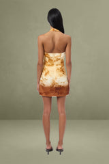 Maui Halter Mini Dress
