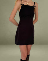 Aketi Mini Dress in Black