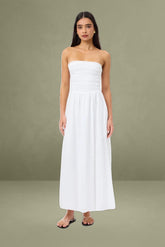 Tahiti Shirred Dress