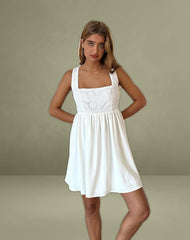 Liselotte Mini Dress in Ivory
