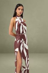 Wynnie High Cowl Maxi Dress