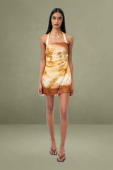 Maui Halter Mini Dress