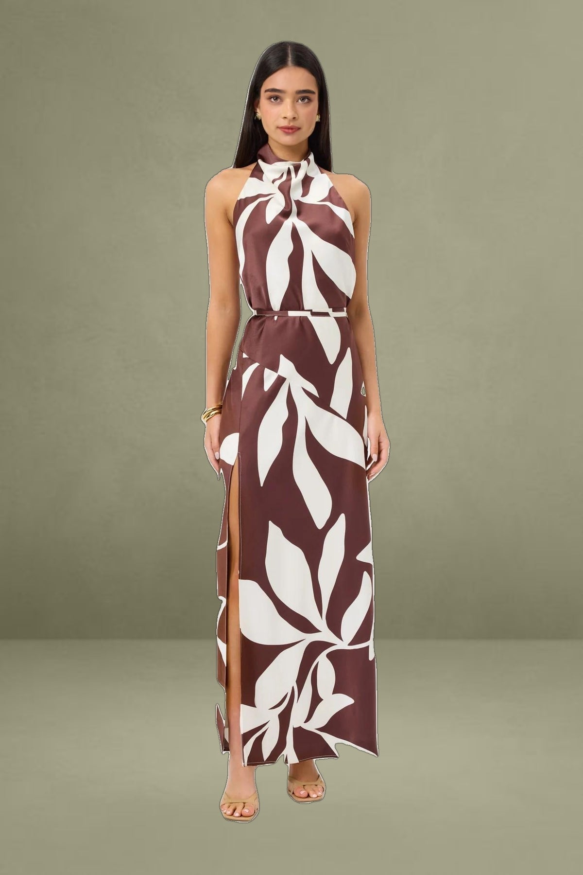 Wynnie High Cowl Maxi Dress
