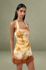 Maui Halter Mini Dress