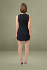 Ariel Monogram Mini Dress