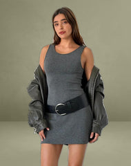 Onami Mini Dress in Grey