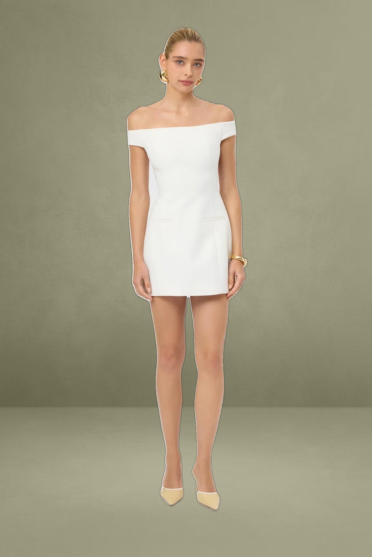 Alto Off Shoulder Mini Dress