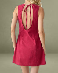 Ayana Mini Dress in Adrenaline Red