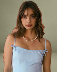 Lavani Mini Dress Powder Blue