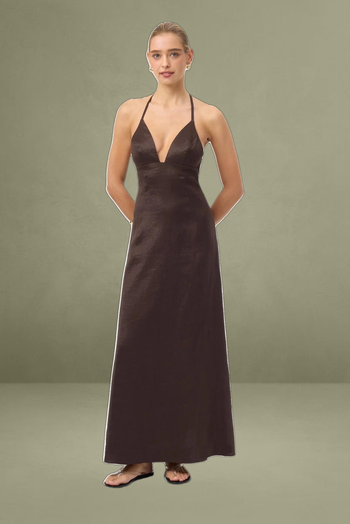 Tahiti Bead Maxi Dress