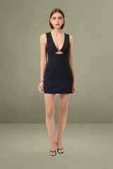 Ariel Monogram Mini Dress