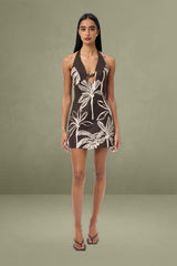 Palm Springs Bead Mini Dress