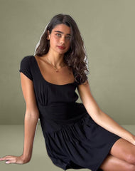 Ohayo Mini Dress in Black