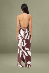 Wynnie High Cowl Maxi Dress