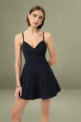 Oyster Seam Mini Dress