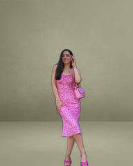 The Frill Trim Floral Cami Dress