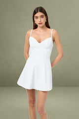 Oyster Seam Mini Dress
