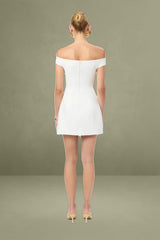 Alto Off Shoulder Mini Dress