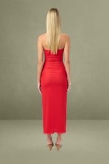 Flora Strapless Dress